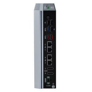 ARBOR SB-244-RPLU Fanless Computer with Intel Raptor Lake i3/i5/i7 CPU, 4 LAN, up to 32 GB memory, multiple I/O